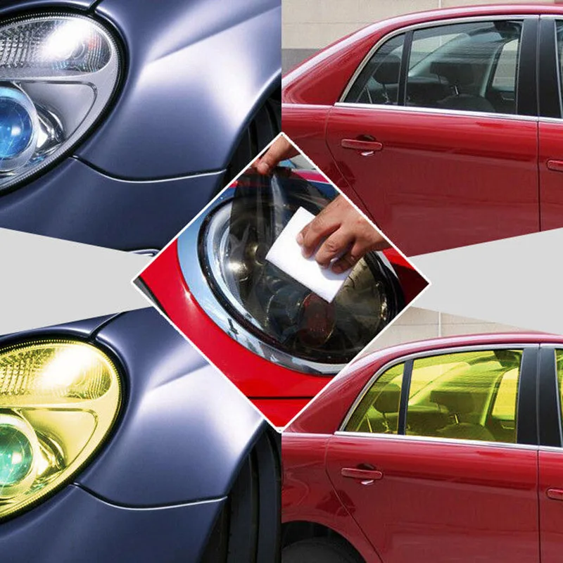 

SUV Car Light Film Trucks Waterproof Taillight Fog Light Lamp Tint Cover
