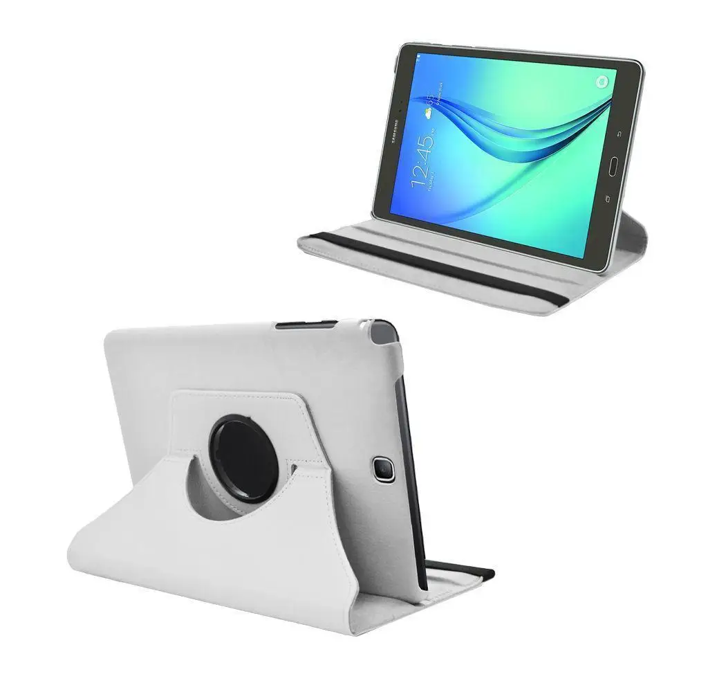 100% High Qualit 360 Rotating Bracket Flip Fashion Leather Cover For Samsung Galaxy Tab A 9.7&quot inch SM - T550 T555 | Компьютеры и