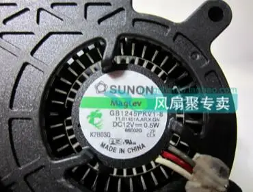Оптовая продажа: оригинальный проектор SUNON GB1245PKV1-8 12 В 0 5 Вт 4520 3-линейный