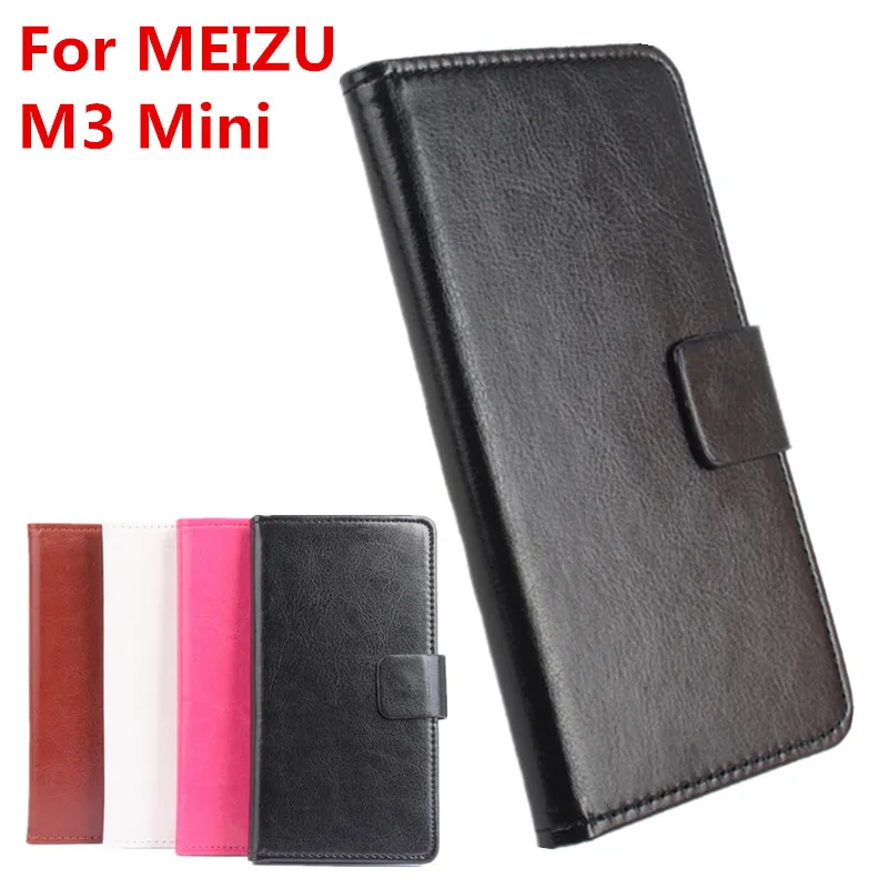 Высококачественный кожаный чехол для Meizu M3 mini 5 0 ''/Meilan 3 дюйма откидной Чехол с
