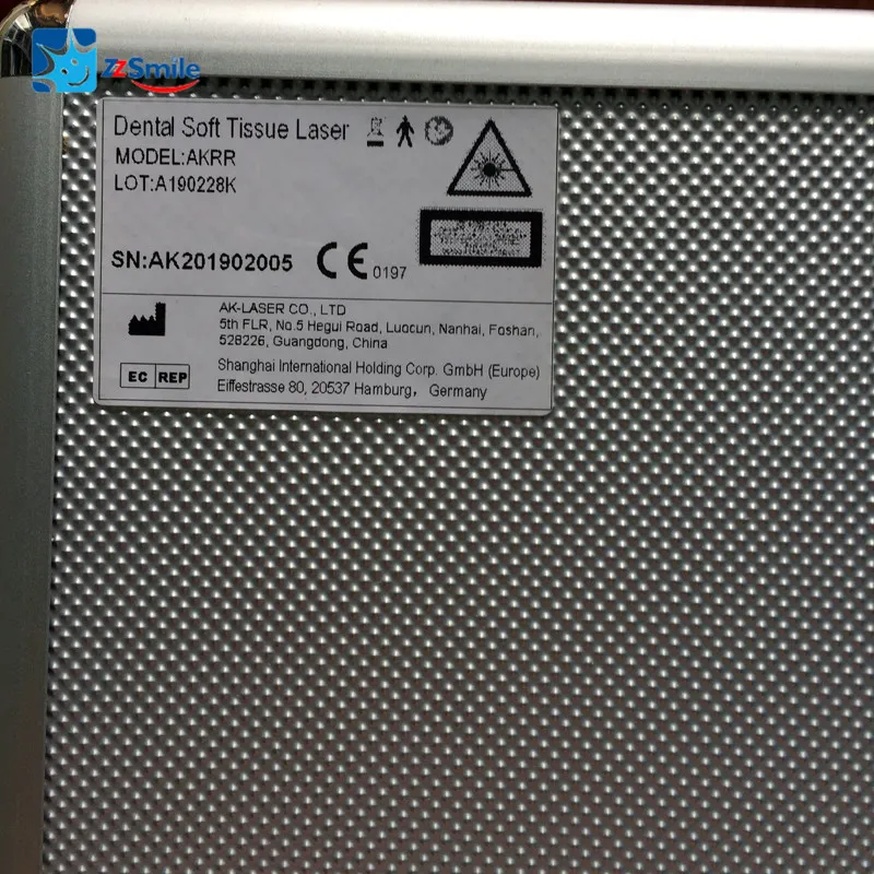 Одобренный CE A1RR 3W 980nm стоматологический диодный лазер/хирургическое устройство мягкие тканевые лазерные наконечники