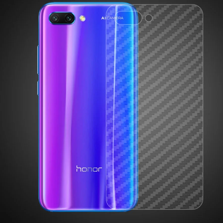 10 шт 3D защитная пленка из углеродного волокна для задней панели Huawei Honor View 20
