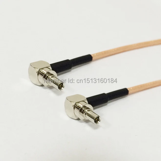 

New CRC9 Right Angle To CRC9 Right Angle Connector RG316 Coaxial Cable Pigtail 15CM 6inch for huawei E3131 E160 E630