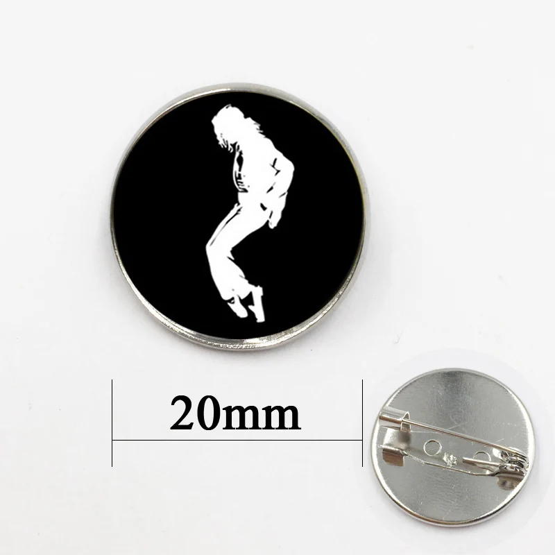 Брошь в виде рок группы поп звезды Майкла Джексона аксессуар для платья булавки