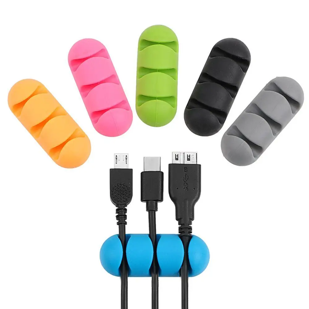 Holder Cable Winder Wire Organizer Desktop Clips Management Cord Charging Data Line Protect Office For Xiaomi mi a2 lite Case |