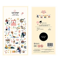 lovers daily series decorative stationery stickers scrapbooking diy diary album stick label