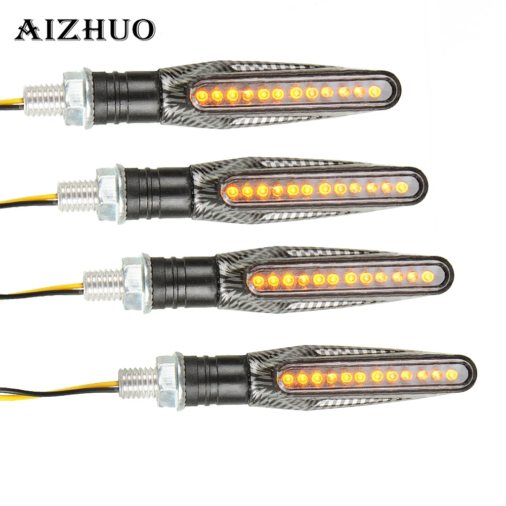 Мотоцикл указатель поворота мигалка лампа индикатор светодиодная для kawasaki ER5 NINJA