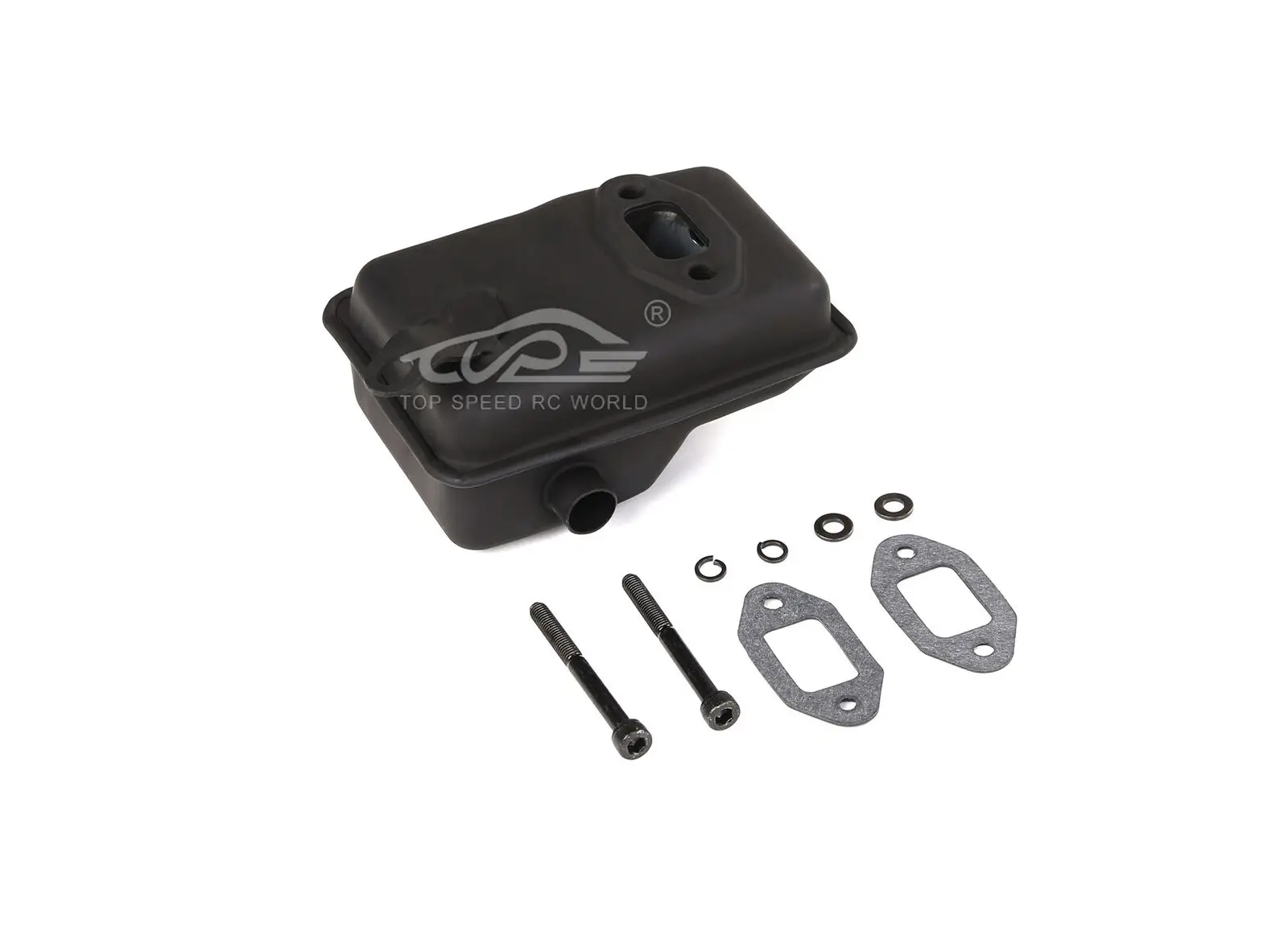 45CC бесшумный выхлоп глушителя для двигателя Rovan BAJA FG LOSI GoPed | Игрушки и хобби