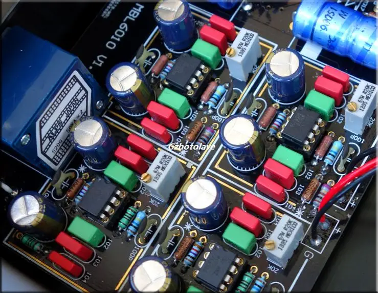 Новинка готовый Предварительный усилитель HIFI MBL6010D предварительный потенциометр