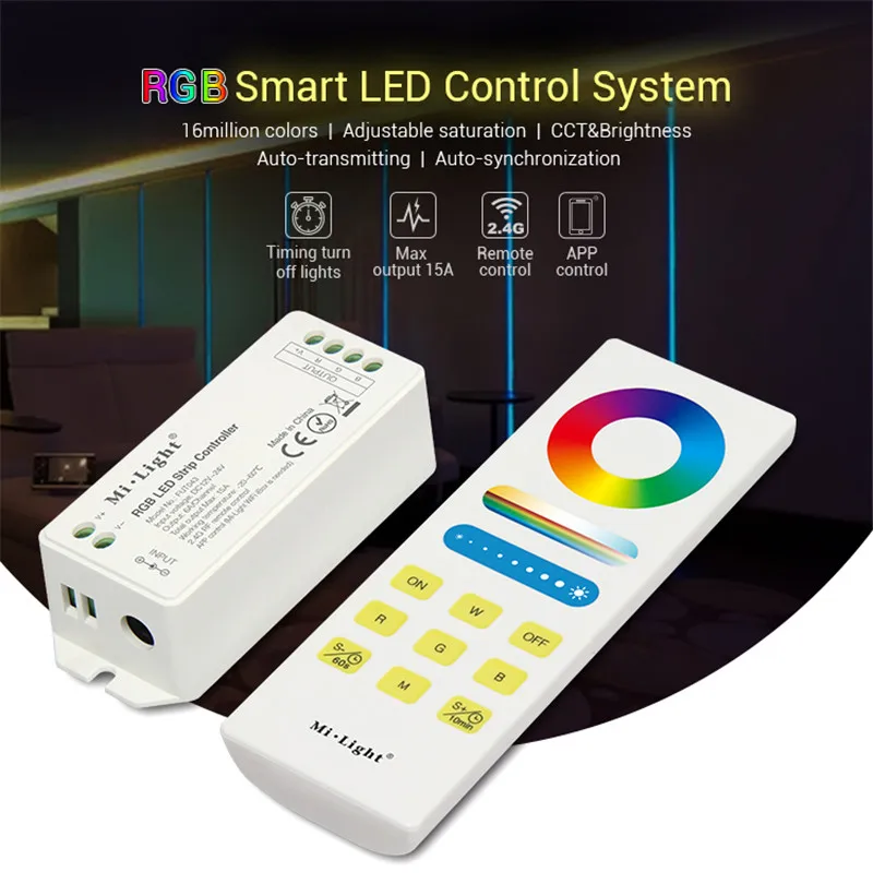 Умная Система управления светодиосветодиодный Mi.Light FUT043 FUT044 FUT045 FUT043A FUT044A FUT045A RGB