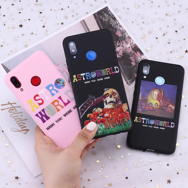 Силиконовый чехол для телефона Xiaomi Mi Redmi Note 5 6 7 8 9 10 lite Pro Plus Travis Scott Astroworld Sicko Mode Candy