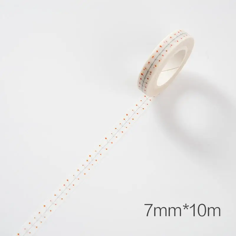 1 шт. 10 м* 7 мм любовь и листья Скрапбукинг Diy стикер декоративная маскирующая лента бумажный материал Эсколар фотоальбом васи лента - Цвет: D
