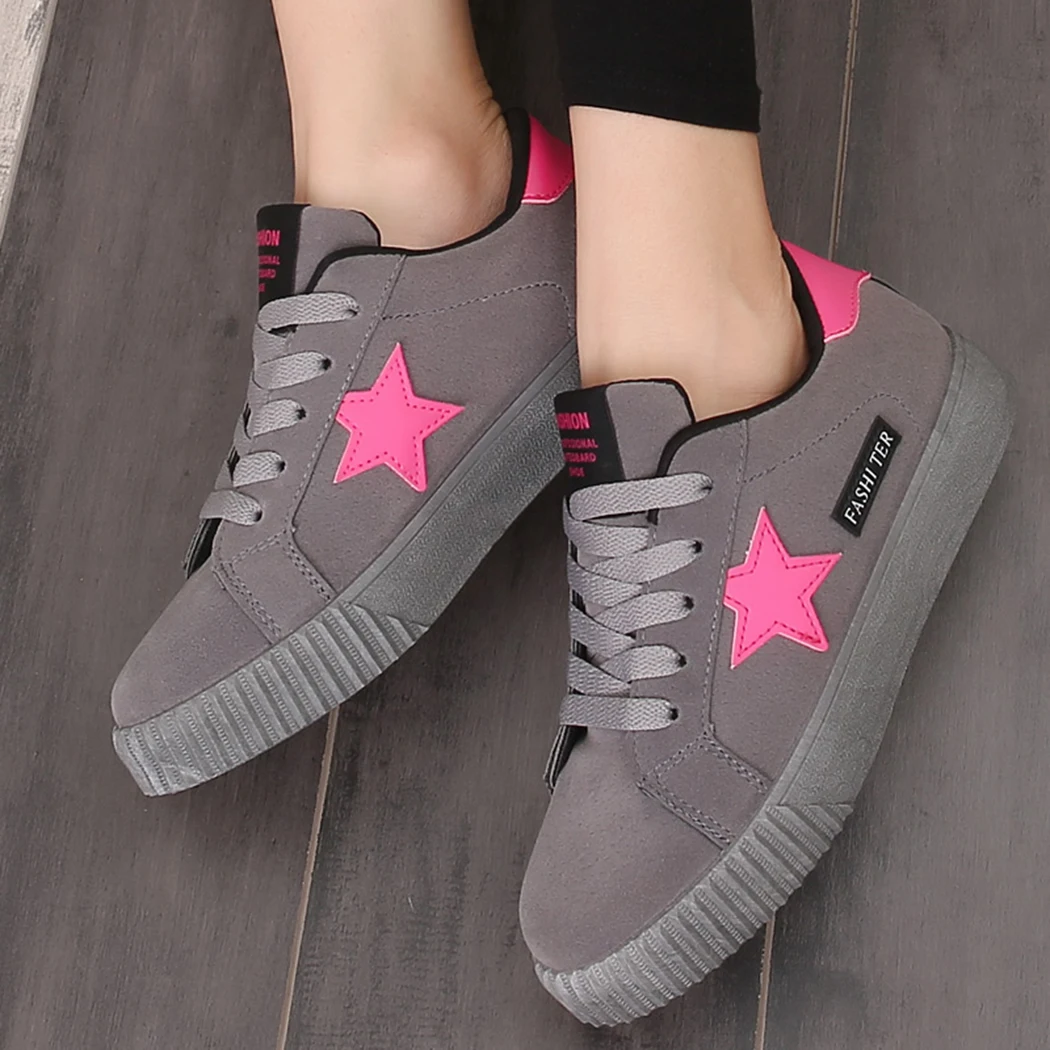 2018 Модная женская повседневная обувь демпфирования подошвой на платформе