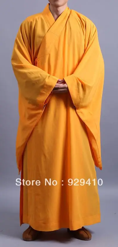 Буддийские костюмы унисекс коричневые желтые буддийские буддизм abbot robe zen lay