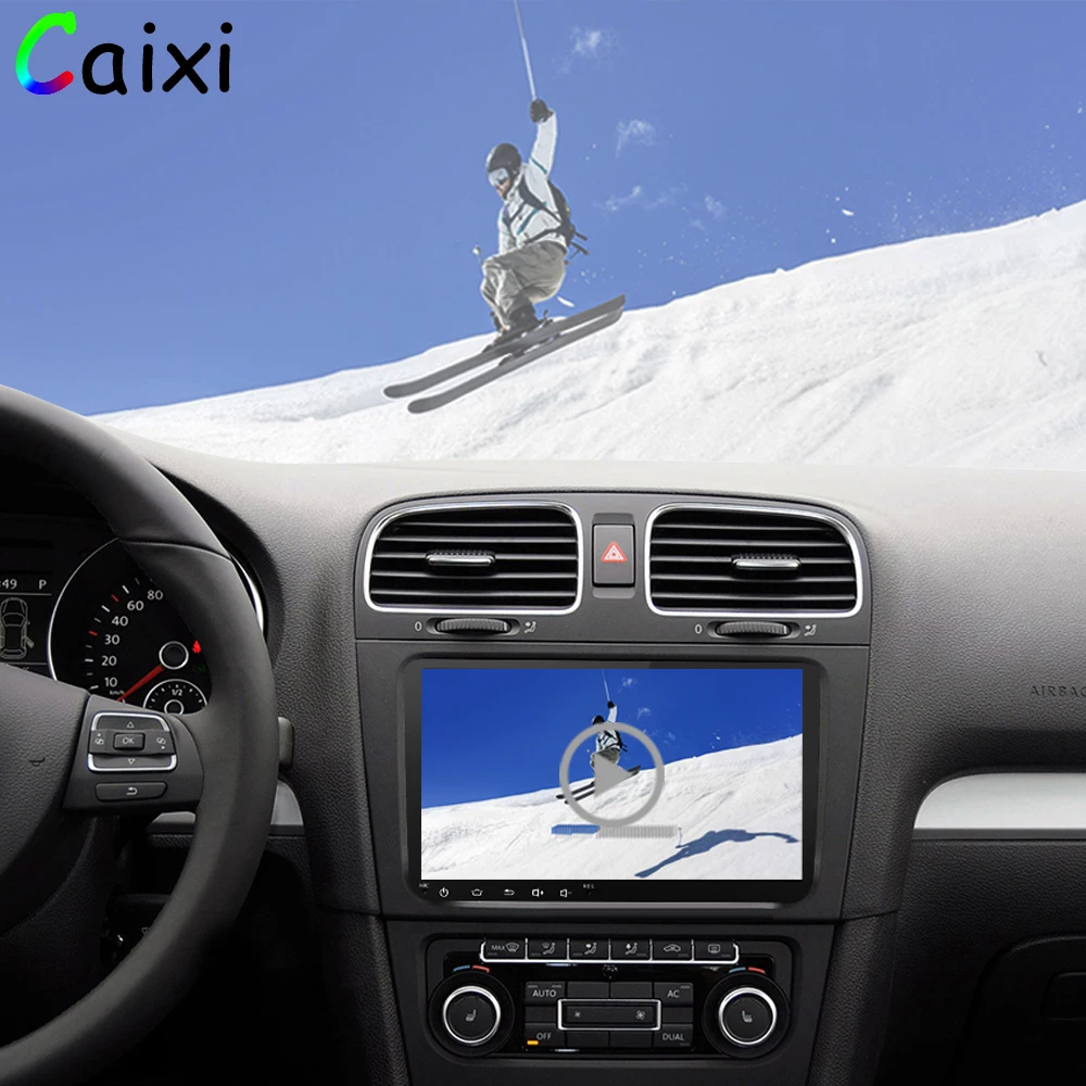 CAIXI " Автомагнитола gps навигация Android8.1 multime плеер для Фольксваген Шкода GOLF5 Golf6 POLO PASSAT B5 B6 JETTA TIGUAN