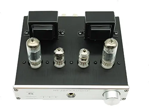 FX-Audio TUBE-P1 HIFI MCU односторонний классический Настольный усилитель мощности усилитель для наушников RCA/PHONO вход