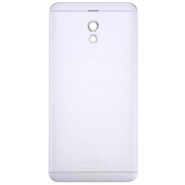 Задняя крышка аккумулятора из алюминиевого сплава для Meizu M6 Note - Цвет: Серебристый