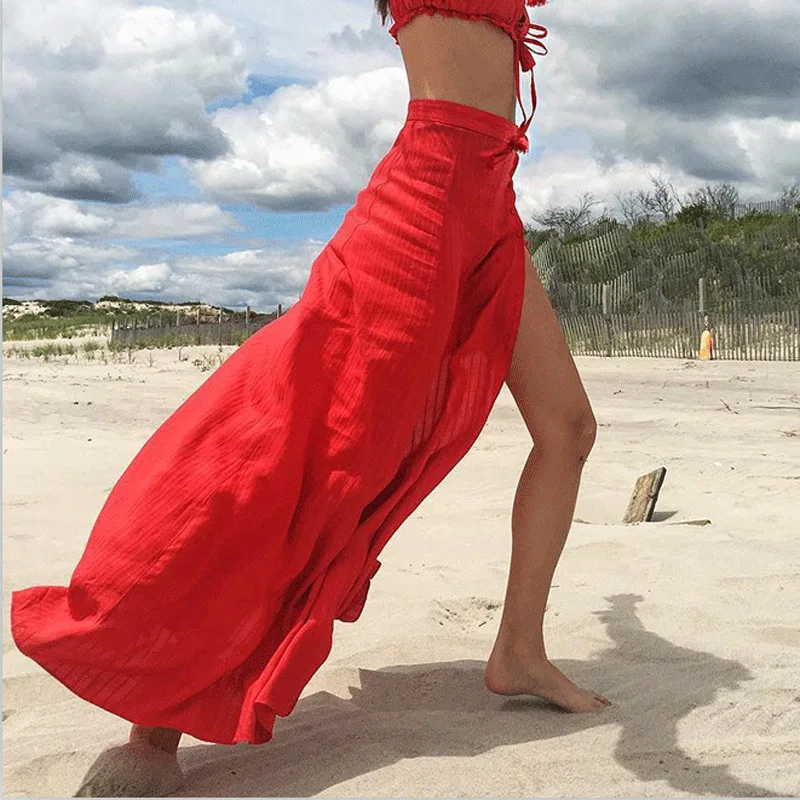 Новая мода лето 2017 Юбки для женщин Для с длинной юбкой Обувь девочек Boho Beach