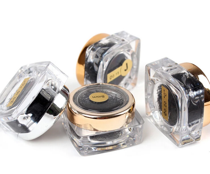 J/C завитые человеческие волосы ресницы натуральные мягкие накладные для