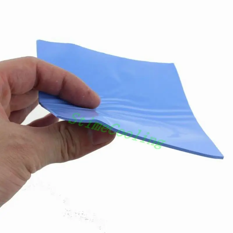 

1pcs 100x100x1.5mm Blue Conduction Heatsink Thermal Compounds Thermal Pads Pad