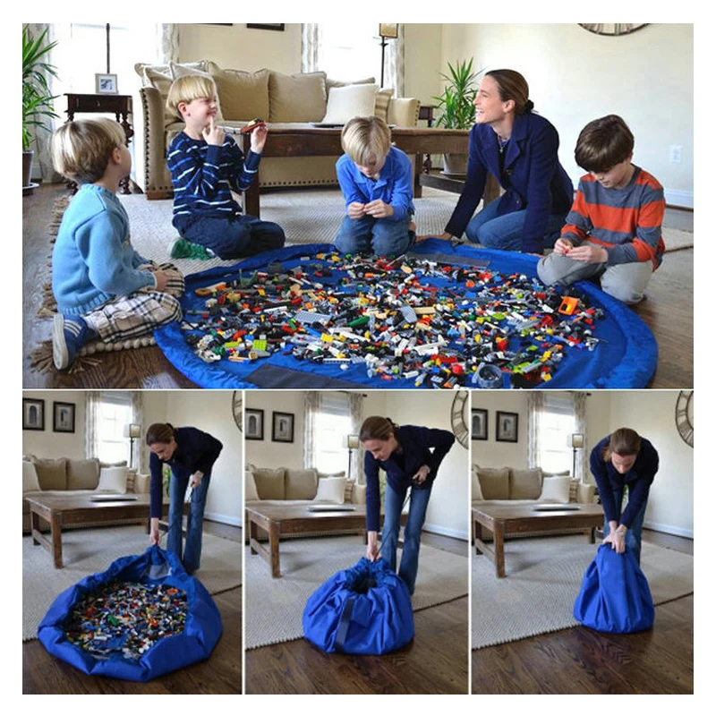 Новый портативный детский игрушечный Органайзер сумка для хранения и игровой