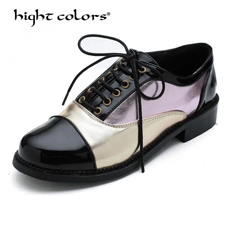 Высококачественные брендовые оксфорды из натуральной кожи разных цветов