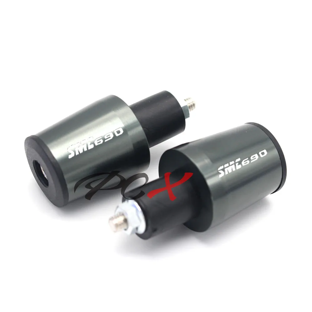 

Motorcycle Accessories CNC Aluminum 7/8'' 22MM Handlebar Grips Handle Bar Cap End Plugs For KTM 690 SMC SMC-R Duke R 2012-2013