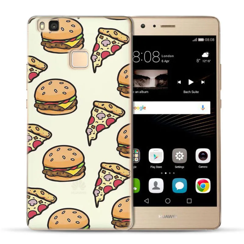 MLCRIYG мягкий чехол для телефона Huawei P9 Lite/P8 Lite/P10Lite красочный из ТПУ с цветочным