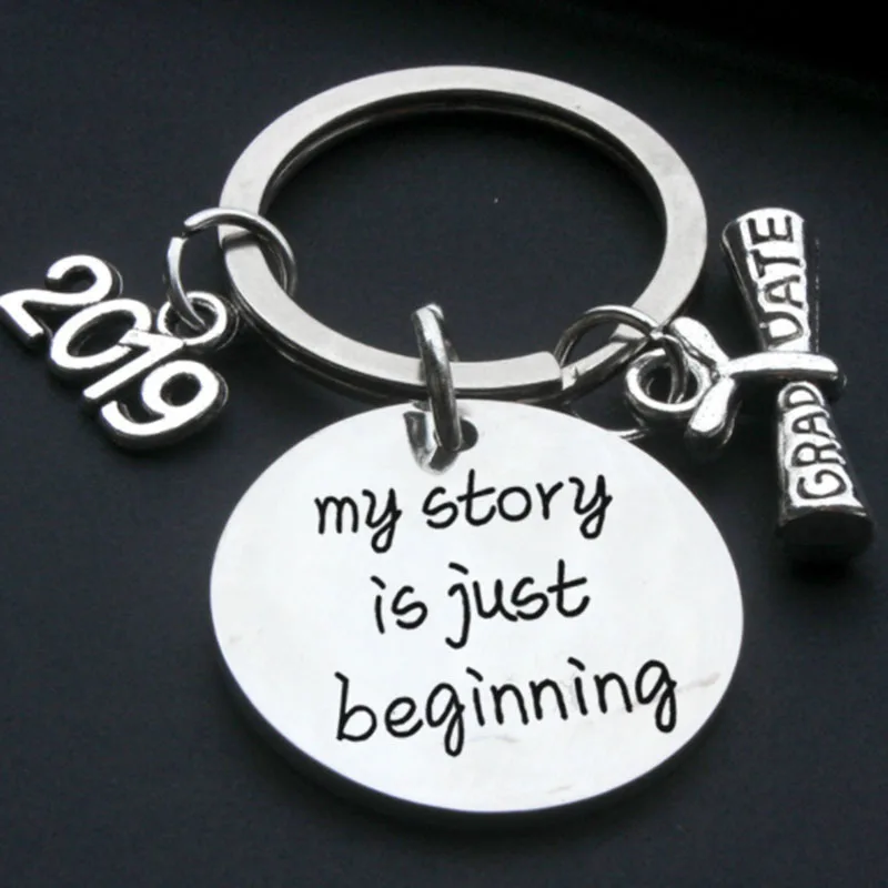 Fashion Graduation Season Gift Keychain Positive Energy Jewelry for Classmate Anniversary | Украшения и аксессуары