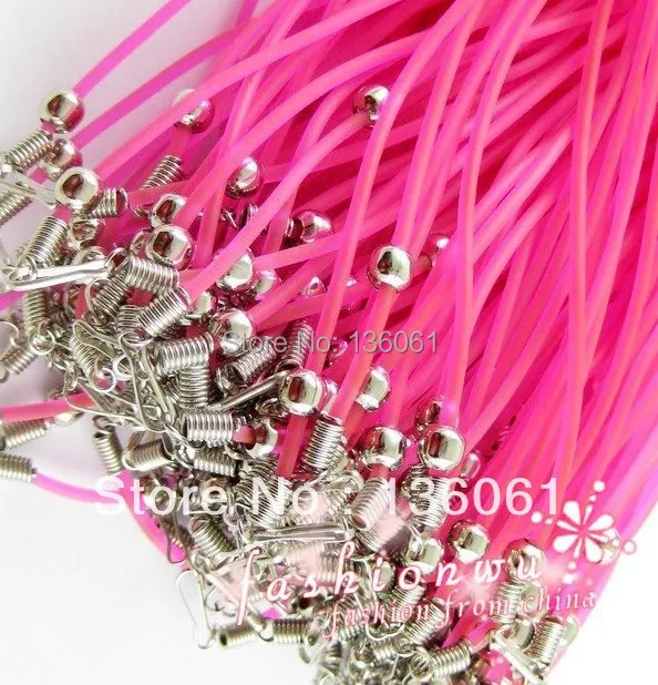 Оптовая продажа 60 шт./лот Смешанная резиновая цепочка массивный ошейник чокер