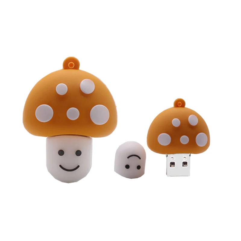 USB flash drive cartoon mushroom pendrive real capacity usb 4GB 8GB 16GB 32GB 64GB memoria stick cle usb2.0 | Компьютеры и офис