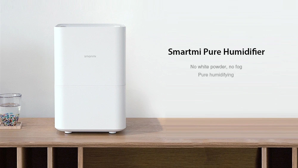 Испарительный Увлажнитель Xiaomi Smartmi 2 очиститель воздуха Арома диффузор эфирное масло Mihome приложение контроль кислородный бар H30
