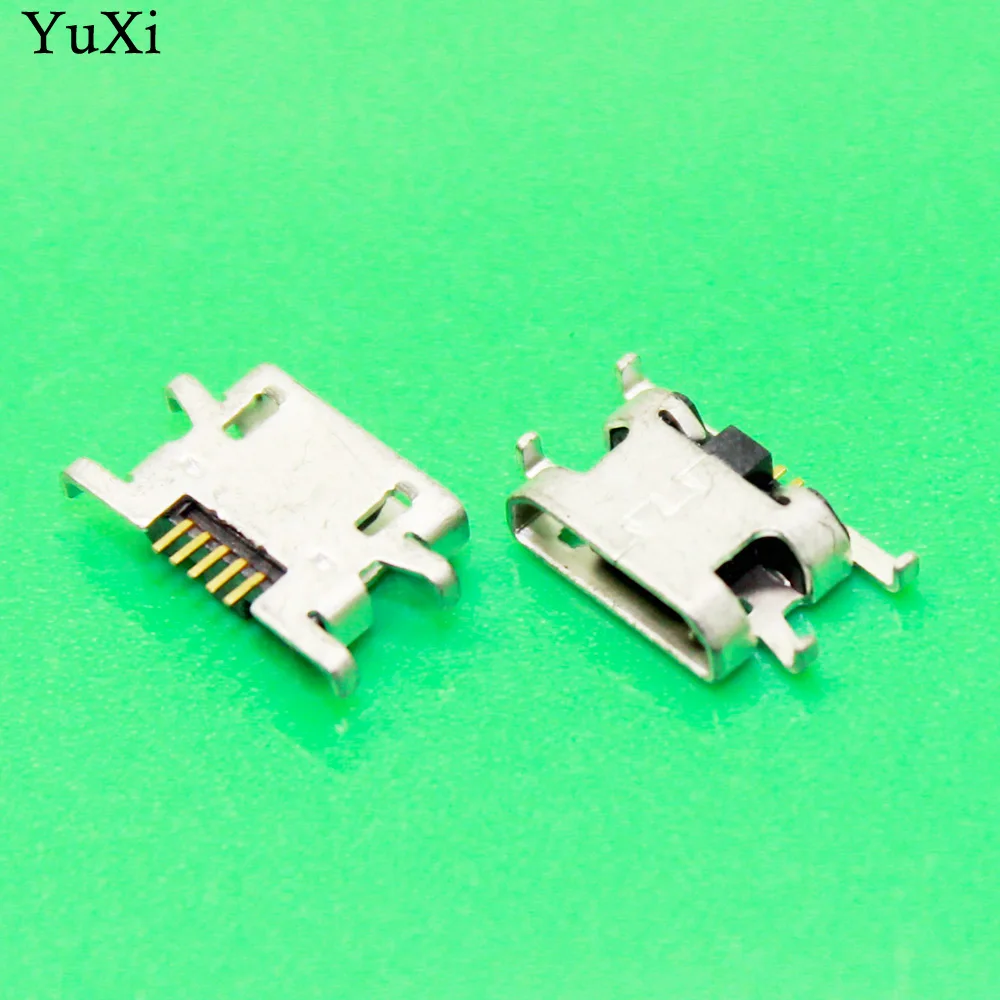 

YuXi 2 шт., Для Doogee X5 Pro X5pro 5pin, USB разъем для зарядки, разъем для док-станции, Micro mini USB 5 pin