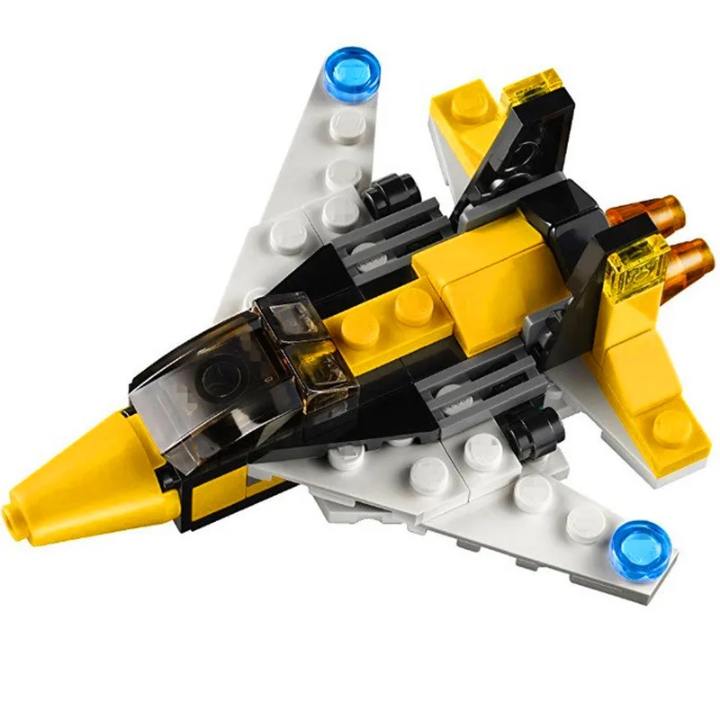DECOOL Mini 3 в 1 Набор строительных блоков Speeder Детские модели детские игрушки