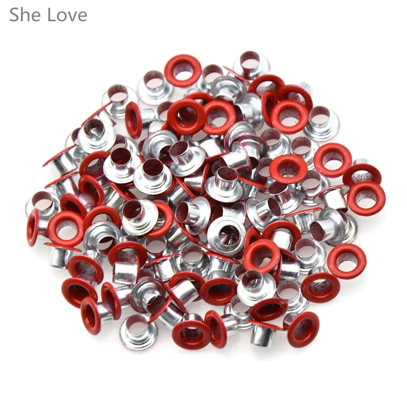 100 шт. металлические люверсы для скрапбукинга бумажные открытки ремесла одежда