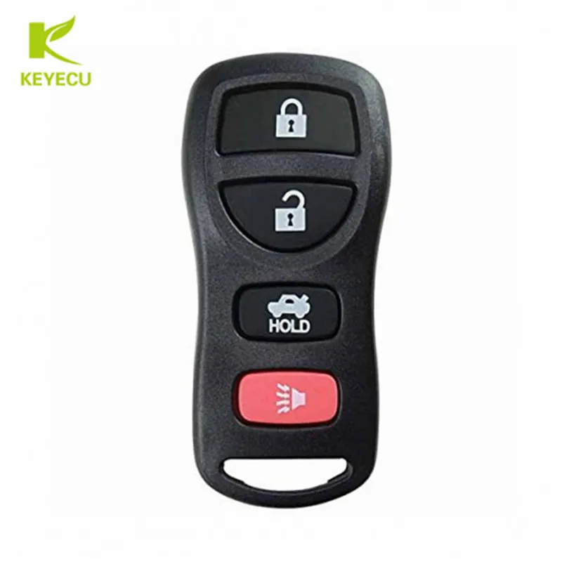 Запасной пульт дистанционного управления KEYECU чехол для автомобильного ключа 4