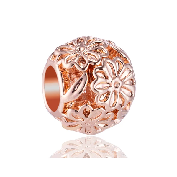 Maxi Ball красочные Вселенная колокол робот цветы Яблоко кулон Микки Бусины Fit Pandora талисманы браслеты для женщин DIY Perles - Цвет: as picture