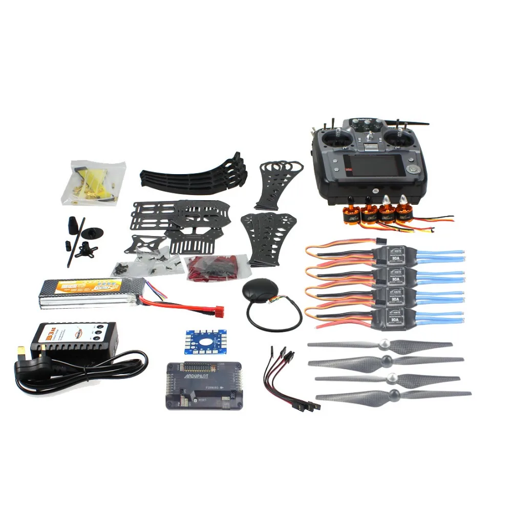 F14892-D DIY RC Дрон Квадрокоптер ARF X4M360L Рамка комплект с GPS APM2.8 AT10 TX | Игрушки и хобби