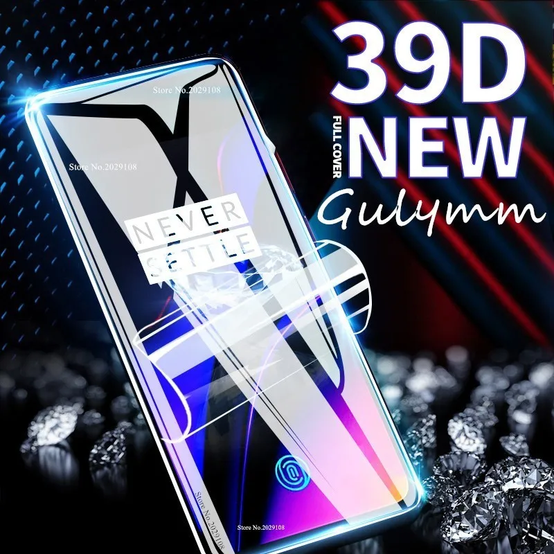 Для OnePlus 8 7 7Pro мягкая TPU крышка для телефона которая полностью закрывает переднюю