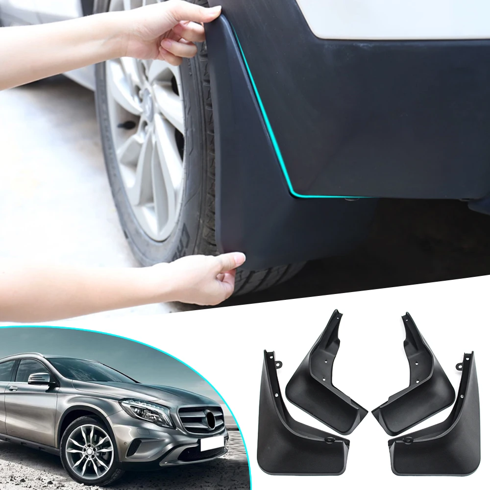 

Брызговики для Mercedes Benz GLA200 2014 2015 2016 2017