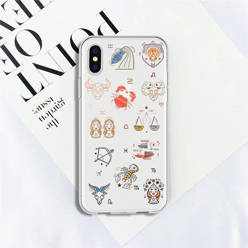 Винтажный милый чехол для телефона с изображением быка стрелы рыбы Coque iPhone 5 6 6S X XR