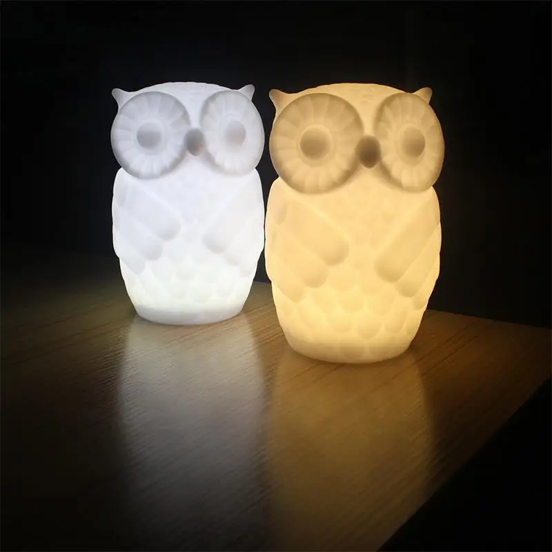 MeterMall светодиодный светильник в форме Совы Новинка Настольная лампа ночник с