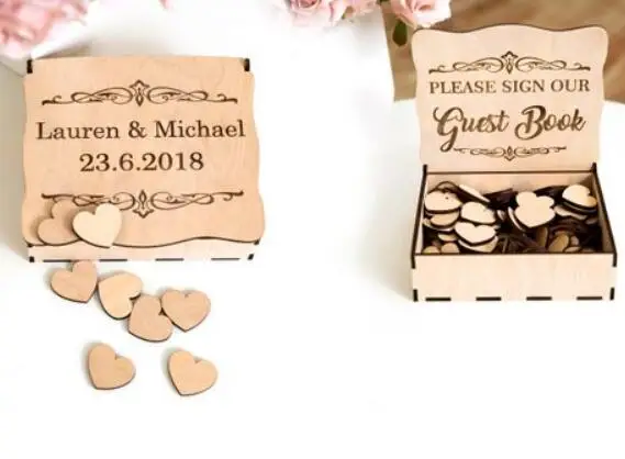Персонализированные Mr & Mrs деревенские деревянные Свадебные Выгравированные