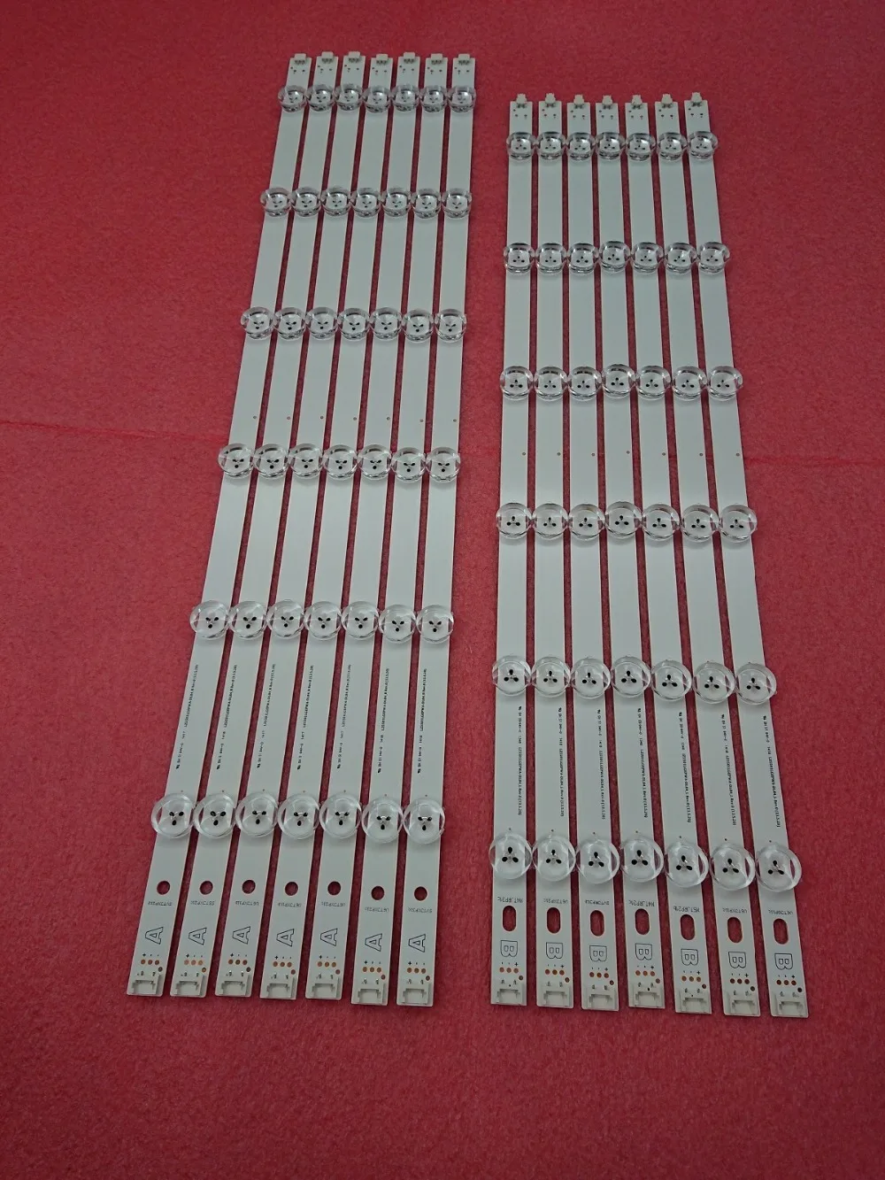 14 шт./компл. светодиодный подсветка полосы для LG 55LN5400 55LN6200V 55LN5200 INNOTEK POLA2.0 55 R L type POLA 2,0 55 дюймов