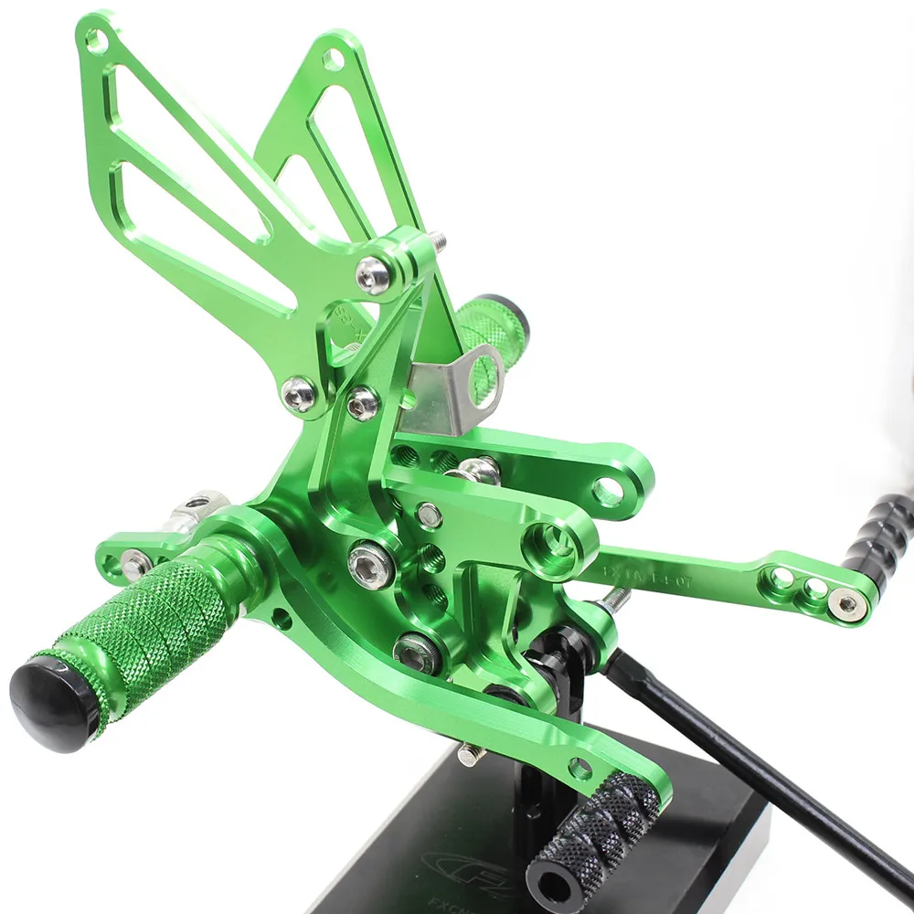 CNC Алюминиевые мотоциклетные подножки для ног набор подножки Rearset подножки для Suzuki TL1000S TL1000R TL 1000 R 1997-2003 1998 1999