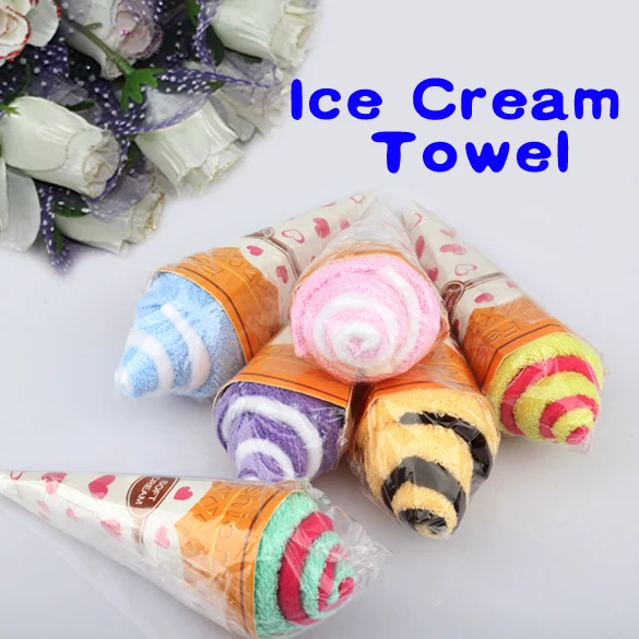 5 шт. полотенце для мытья в форме мороженого|ice cream gift|washing toweltowel ice |
