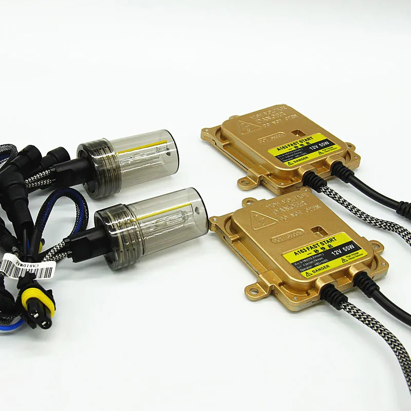 Комплект тонкого балласта HID ксеноновая лампа 12V55W H4 H7 H11 9005 9006 HB3 HB4 H1 H3