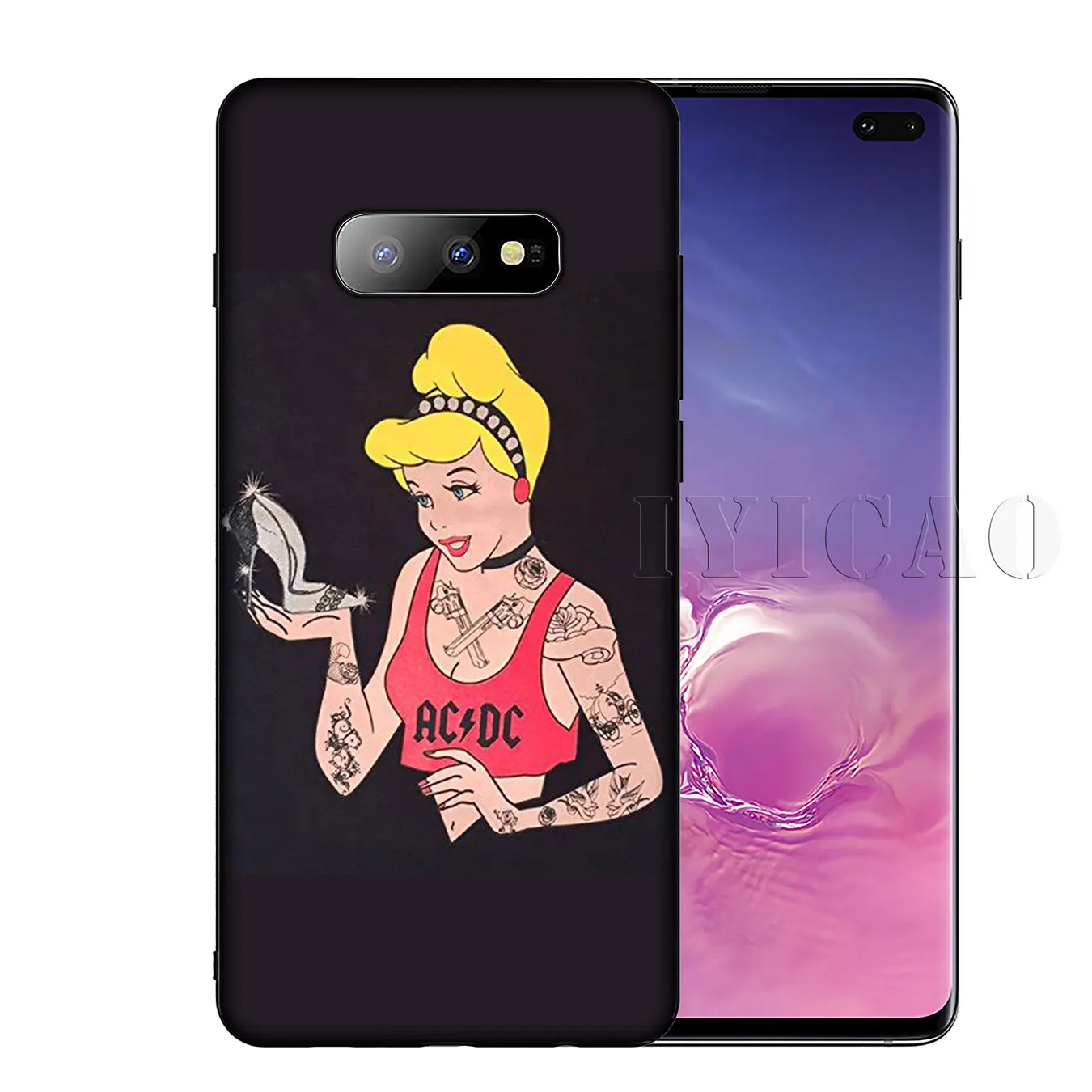 IYICAO мягкий чехол для Samsung Galaxy S10 S9 S8 Plus S6 S7 Edge S10e E |