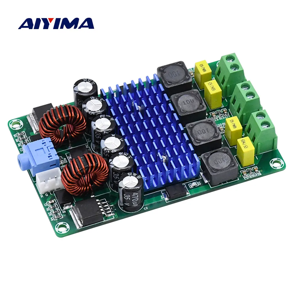 AIYIMA TPA3116D2 цифровой аудио усилитель доска 100 Вт * 2 Hi Fi поддержка двух каналов стерео