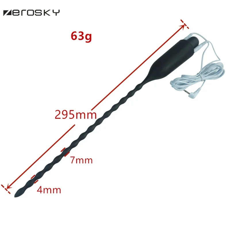 Super Long Silicone Urethral Plug Penis Inserts Sounding Rod Vibrating Sound Dilators Sex Toys For Men Zerosky | Красота и здоровье